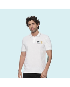 Allen Solly Polo T-shirt Men- White